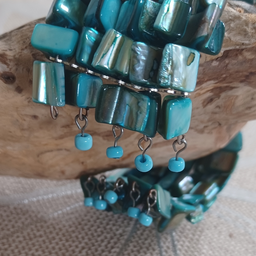 Blue Shell Bracelet! - Picture 6 of 6